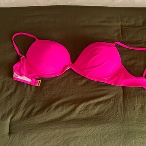 Vibrant Pink Women's Swim Top